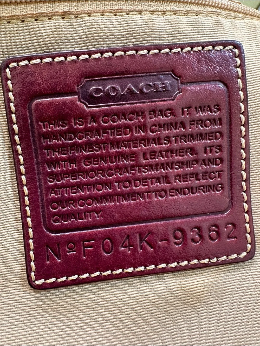Coach Signature Jacquard‎ Suede Tassel Shoulder Crossbody Bag Plum Purple Y2K